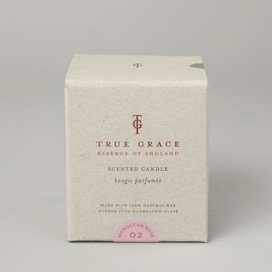 Moroccan Rose Medium Candle | True Grace