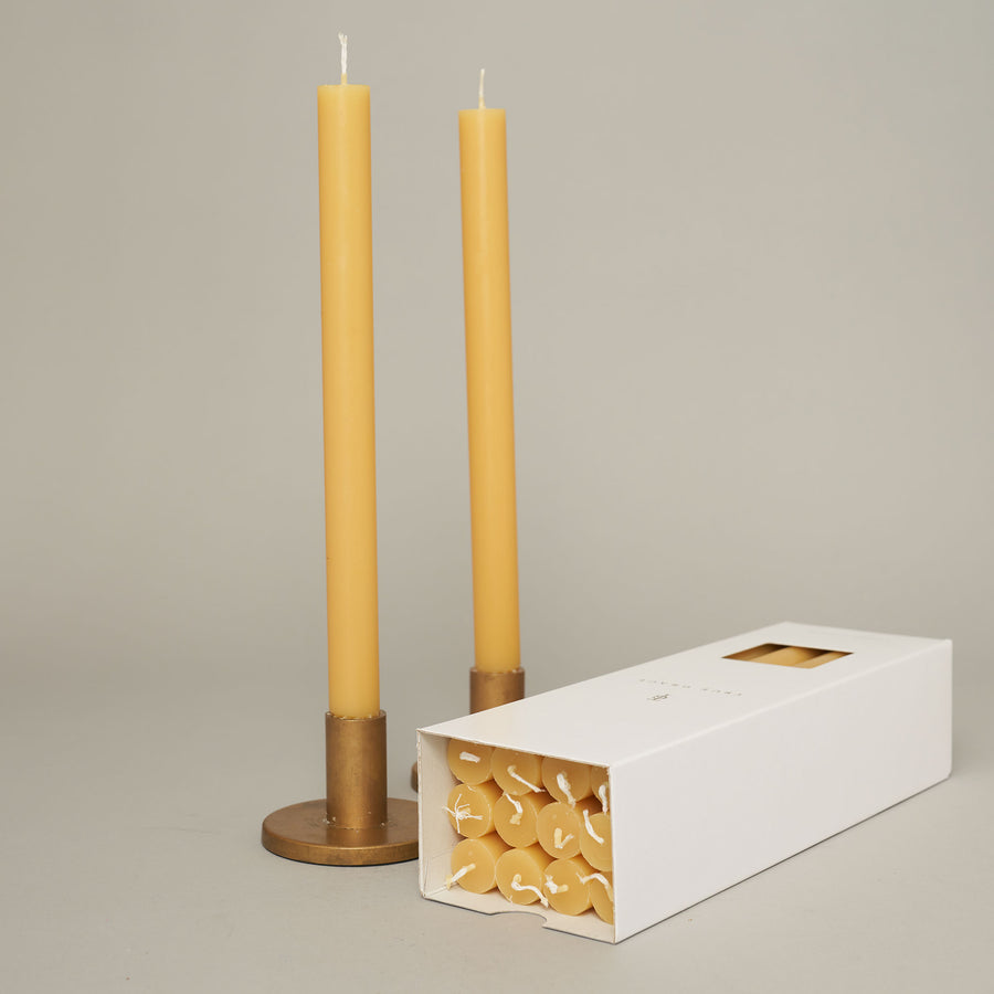 Honey Box of 12 Dining Candles | True Grace