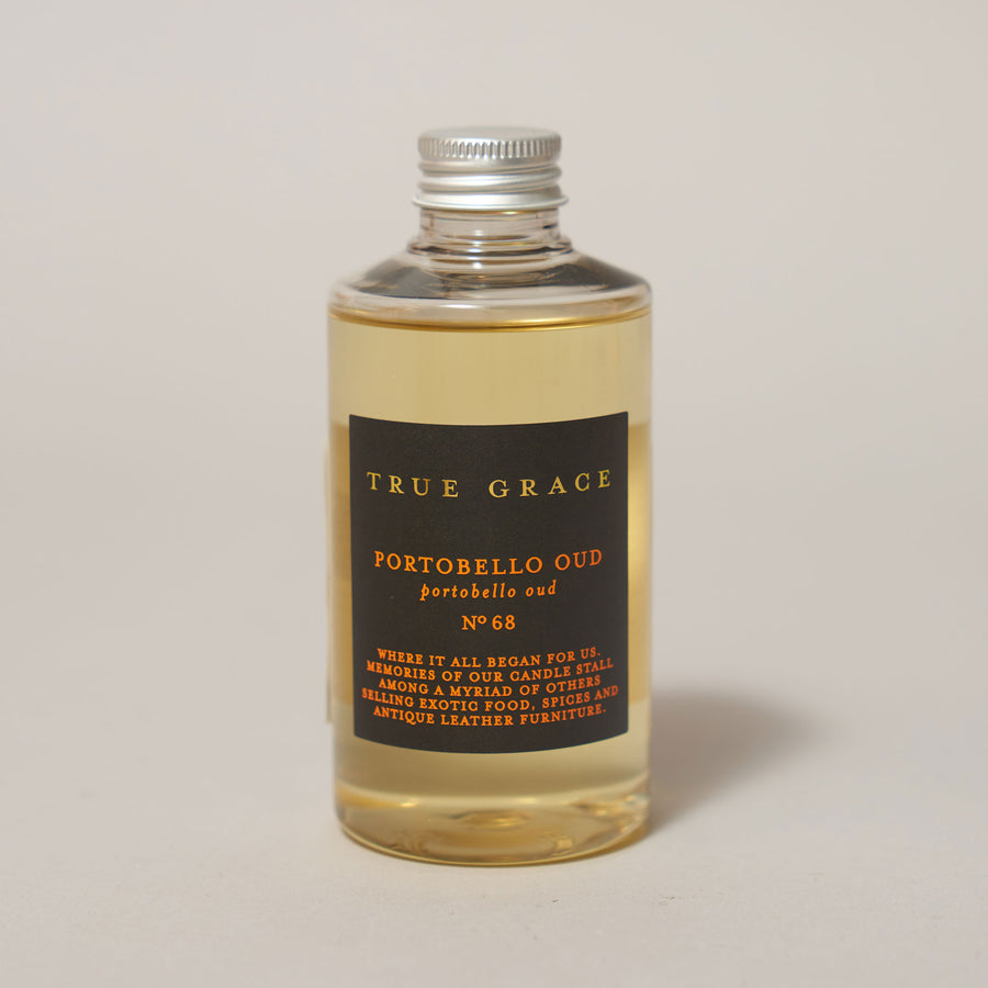 Portobello Oud 200ml Room Diffuser Refill | True Grace