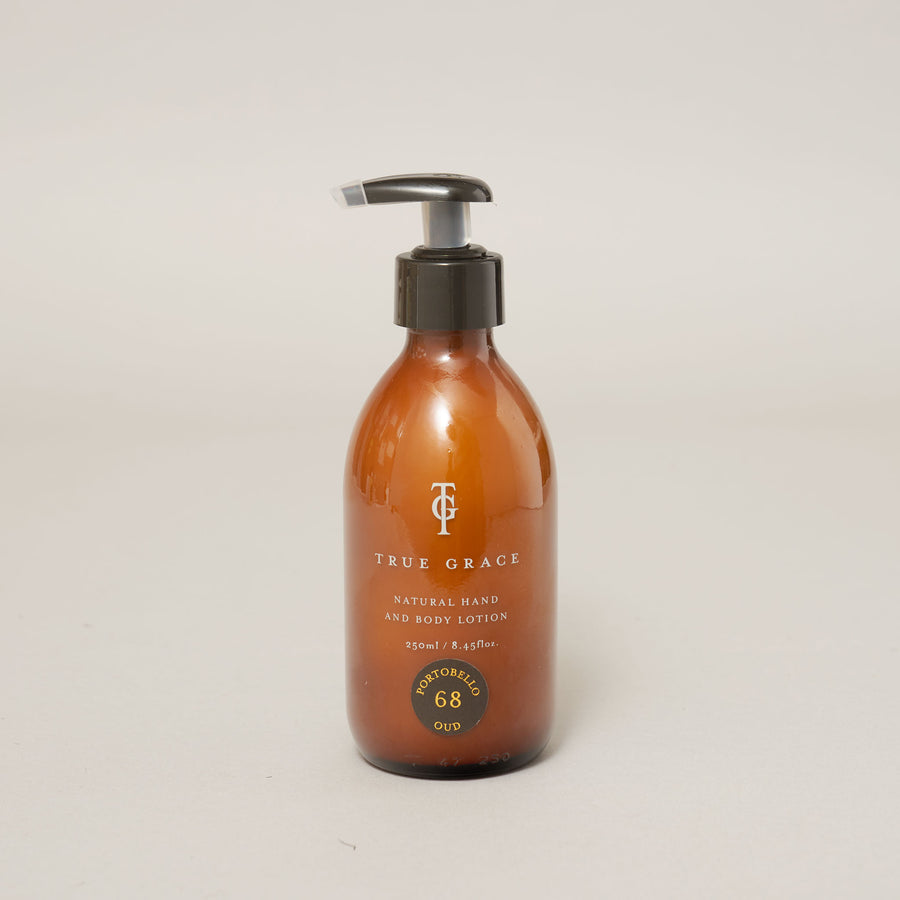 Portobello Oud 240ml Hand & Body Lotion | True Grace