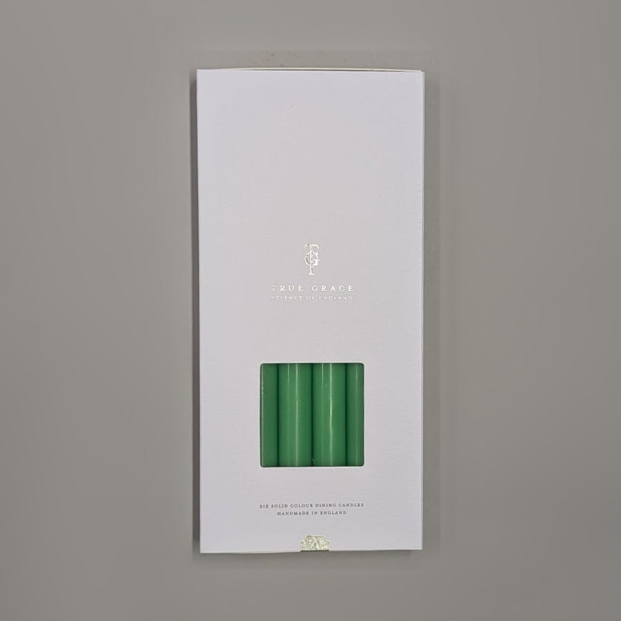 Peppermint Box of 6 Dining Candles | True Grace