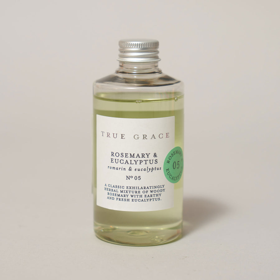 Rosemary & Eucalyptus 200ml Room Diffuser Refill | True Grace