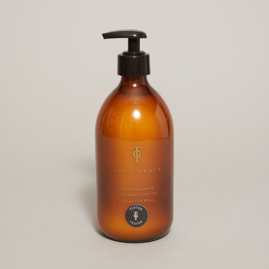Cedar & Rose  490ml Hand & Body Lotion - TESTER | True Grace