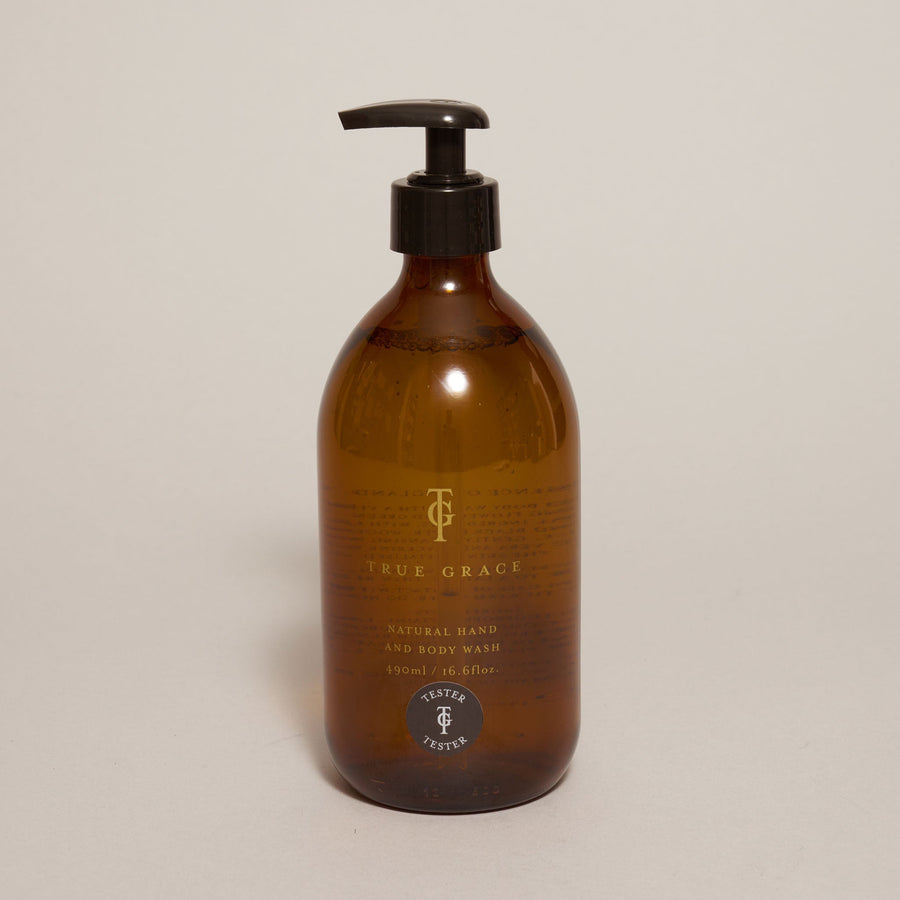Cedar & Rose 490ml Hand & Body Wash - TESTER | True Grace